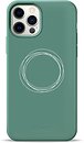 Фото Pump Silicone Minimalistic Case for Apple iPhone 12/12 Pro Circles on Green (PMSLMN12(6.1)-6/1731)