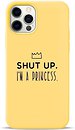 Фото Pump Silicone Minimalistic Case for Apple iPhone 12/12 Pro I'm a Princess (PMSLMN12(6.1)-13/2)