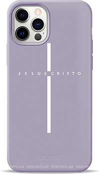 Фото Pump Silicone Minimalistic Case for Apple iPhone 12/12 Pro Jesus Cristo (PMSLMN12(6.1)-6/250)