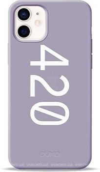 Фото Pump Silicone Minimalistic Case for Apple iPhone 12 Mini 420 White (PMSLMN12(5.4)-6/2461)