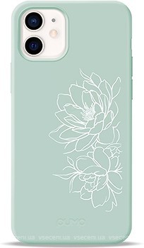 Фото Pump Silicone Minimalistic Case for Apple iPhone 12 Mini Floral (PMSLMN12(5.4)-7/231)