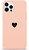 Фото Pump Silicone Minimalistic Case for Apple iPhone 12 Pro Max Black Heart in Pink (PMSLMN12(6.7)-6/259)