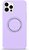 Фото Pump Silicone Minimalistic Case for Apple iPhone 12 Pro Max Circles on Light Purple (PMSLMN12(6.7)-6/1681)