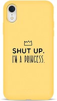 Фото Pump Silicone Minimalistic Case for Apple iPhone Xr I'm a Princess (PMSLMNXR-13/2)