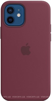 Фото Apple iPhone 12/12 Pro Silicone Case Original Assembly Plum