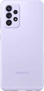 Фото Samsung Silicone Cover for Galaxy A72 SM-A725 Violet (EF-PA725TVEGRU)