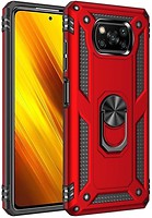 Фото BeCover Military Xiaomi Poco X3 Red (705645)