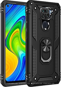 Фото BeCover Military Xiaomi Redmi Note 9/10X Black (705582)