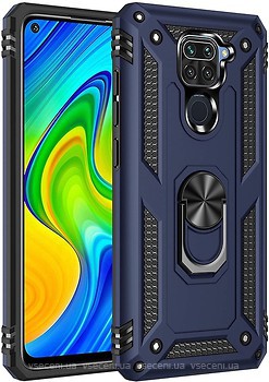 Фото BeCover Military Xiaomi Redmi Note 9/10X Blue (705583)