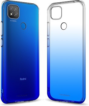 Фото MakeFuture Gradient Case Xiaomi Redmi 9C Blue (MCG-XR9CBL)