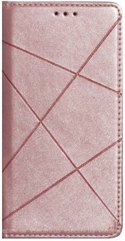 Фото Business Leather кожаный чехол-книжка Business Series Xiaomi Mi 10 Lite розовый
