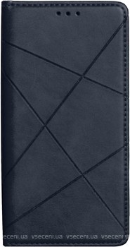 Фото Business Leather кожаный чехол-книжка Business Series Xiaomi Mi 10 Lite синий