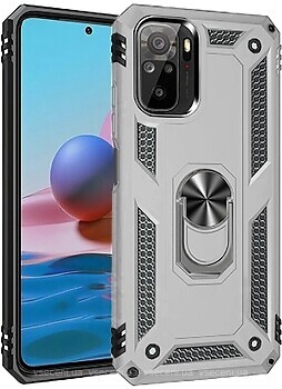Фото BeCover Military Xiaomi Redmi Note 10/Note 10s Silver (706131)