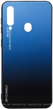 Фото BeCover Gradient Glass Samsung Galaxy A20s SM-A207 Blue-Black (704428)