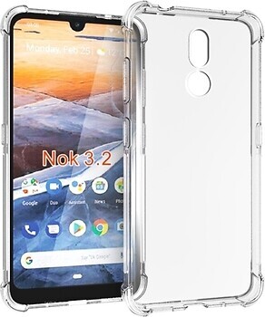 Фото BeCover Anti-Shock Nokia 3.2 Clear (704322)