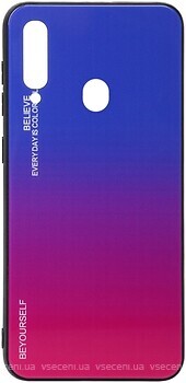 Фото BeCover Gradient Glass Samsung Galaxy A20s SM-A207 Blue-Red (704429)