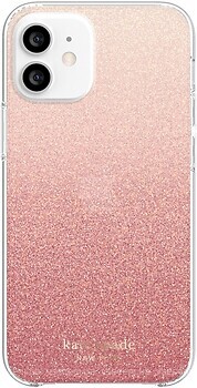 Фото Kate Spade New York  for Apple iPhone 12 Mini Glitter Ombre Sunset Pink (KSIPH-151-GLOSN)