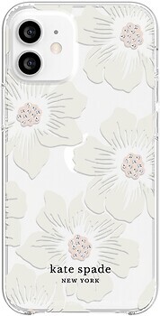 Фото Kate Spade New York  for Apple iPhone 12 Mini Hollyhock Floral Clear (KSIPH-151-HHCCS)