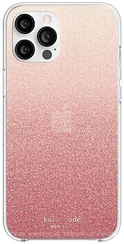 Фото Kate Spade New York  for Apple iPhone 12 Pro Max Glitter Ombre Sunset Pink (KSIPH-154-GLOSN)