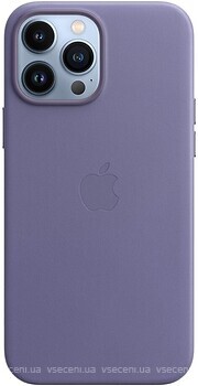 Фото Apple iPhone 13 Pro Max Leather Case with MagSafe Wisteria (MM1P3)