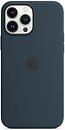 Фото Apple iPhone 13 Pro Max Silicone Case with MagSafe Abyss Blue (MM2T3)