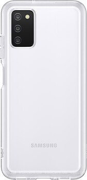 Фото Samsung Soft Clear Cover for Galaxy A03s SM-A037F Transparent (EF-QA037TTEGRU)