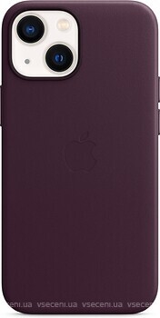 Фото Apple iPhone 13 Mini Leather Case with MagSafe Dark Cherry (MM0G3)