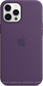 Фото Apple iPhone 12 Pro Max Silicone Case with MagSafe and Splash Screen Amethyst