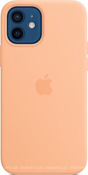 Фото Apple iPhone 12/12 Pro Silicone Case with MagSafe and Splash Screen Cantaloupe