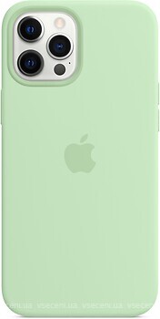 Фото Apple iPhone 12 Pro Max Silicone Case with MagSafe and Splash Screen Pistachio
