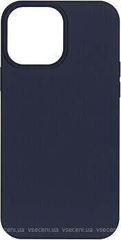 Фото 2E Liquid Silicone for Apple iPhone 13 Pro Max Midnight Blue (2E-IPH-13PRM-OCLS-MB)