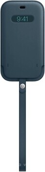 Фото Apple iPhone 12 Pro Max Leather Sleeve with MagSafe Baltic Blue (MHYH3)