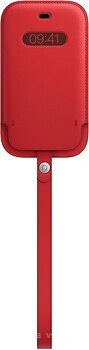 Фото Apple iPhone 12 Mini Leather Sleeve with MagSafe Red (MHMR3)