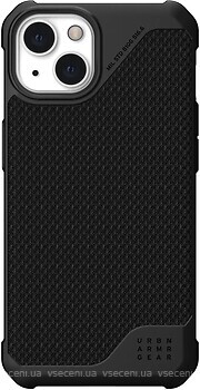 Фото UAG Metropolis LT Apple iPhone 13 Kevlar Black (11317O113940)