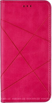 Фото Business Leather чехол-книжка Xiaomi Mi 10/Mi 10 Pro розовый