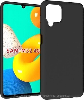 Фото BeCover Silicon Cover Samsung Galaxy A22 SM-A225F/M32 SM-M325F Black (706927)