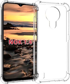 Фото BeCover Anti-Shock Nokia 1.4 Clear (706965)