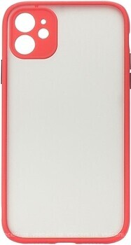 Фото ColorWay Smart Matte Case Apple iPhone 11 Red (CW-CSMAI11-RD)