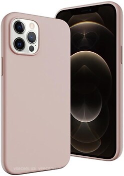 Фото SwitchEasy Skin Protective Case for Apple iPhone 12 Pro Max Pink Sand (GS-103-123-193-140)