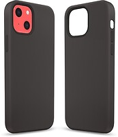 Фото MakeFuture Premium Silicone Case Apple iPhone 13 Mini Black (MCLP-AI13MBK)