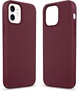 Фото MakeFuture Premium Silicone Case Apple iPhone 12/12 Pro Plum (MCLP-AI12/12PPL)