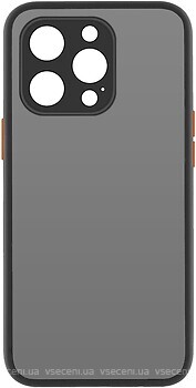 Фото MakeFuture Frame Case Apple iPhone 13 Pro Black (MCMF-AI13PBK)