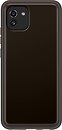 Фото Samsung Soft Clear Cover for Galaxy A03 SM-A035F Clear/Black (EF-QA035TBEGRU)