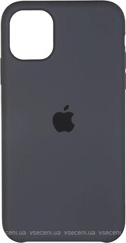 Фото ArmorStandart Silicone Case for Apple iPhone 11 Pro Max Dark Grey (ARM55600)
