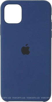 Фото ArmorStandart Silicone Case for Apple iPhone 11 Pro Max Deep Navy (ARM59474)