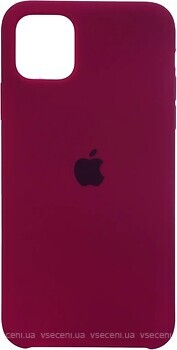 Фото ArmorStandart Silicone Case for Apple iPhone 11 Pro Max Marsala (ARM56934)