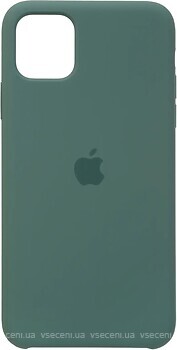 Фото ArmorStandart Silicone Case for Apple iPhone 11 Pro Max Pine Green (ARM56932)