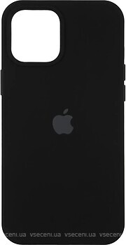 Фото ArmorStandart Silicone Case for Apple iPhone 12 Pro Max Black (ARM57273)