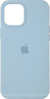 Фото ArmorStandart Silicone Case for Apple iPhone 12 Pro Max Sky Blue (ARM57284)