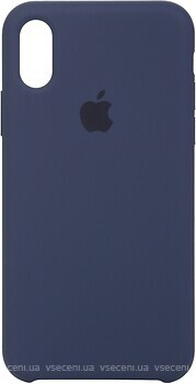 Фото ArmorStandart Silicone Case for Apple iPhone Xs Max Midnight Blue (ARM53250)
